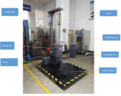 drop test orientation|drop height testing.